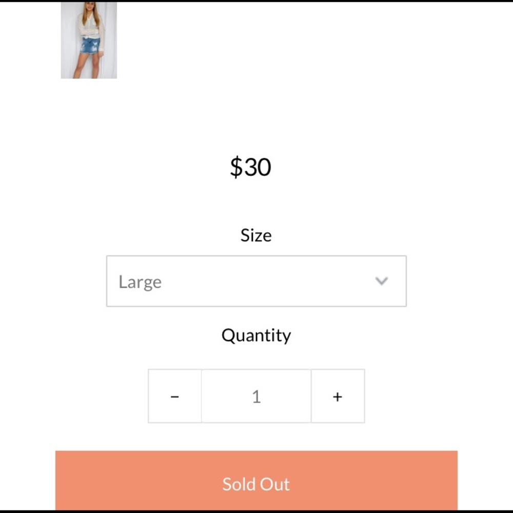 Denim Jean Skirt - Picture 10 of 12